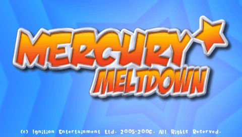 Mercury & Mercury Meltdown Combo screenshot 3 for PSP